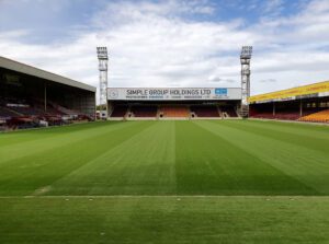 The new pitch taking root